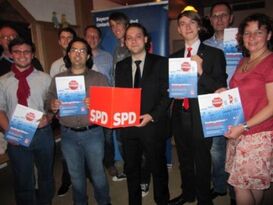 gemeinsame Aktionen von Jusos, SPD in Stadt und Landkreis Landshut