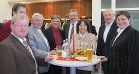 Die SPD-Kreistagsfraktion bei der letzten Kreistagssitzung des Jahres 2013