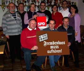 Werden weiter gegen Rechtsradikalismus in der Region Stellung beziehen: Die Mitglieder des SPD-AK Labertal