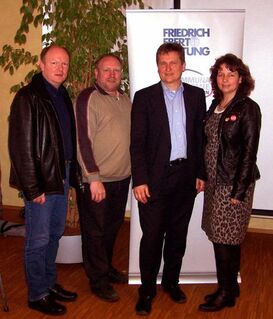 Dr. Bernd Vilsmeier, Rainer Pasta, Prof. Dr. Manfred Miosga, Ruth Müller