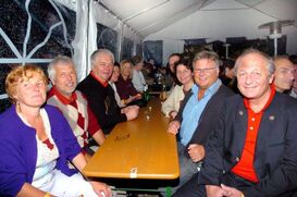 Mit dabei beim SPD-Sommerfest war auch der Oberpfälzer Landtagsabgeordnete Reinhold Strobl (3. von links).