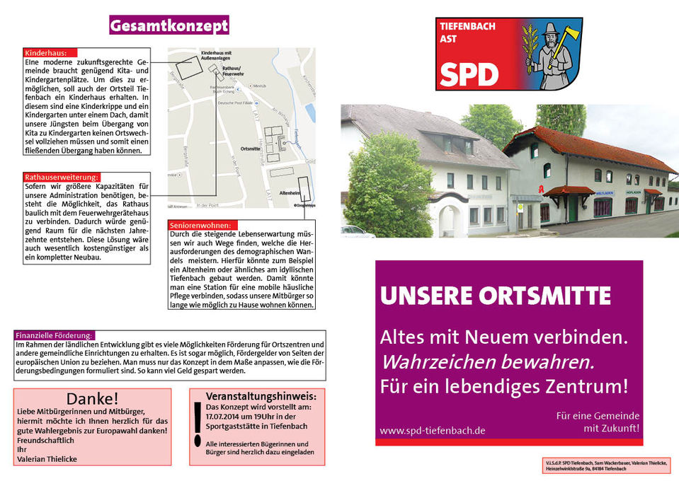 Das Ortseintwicklungskonzept